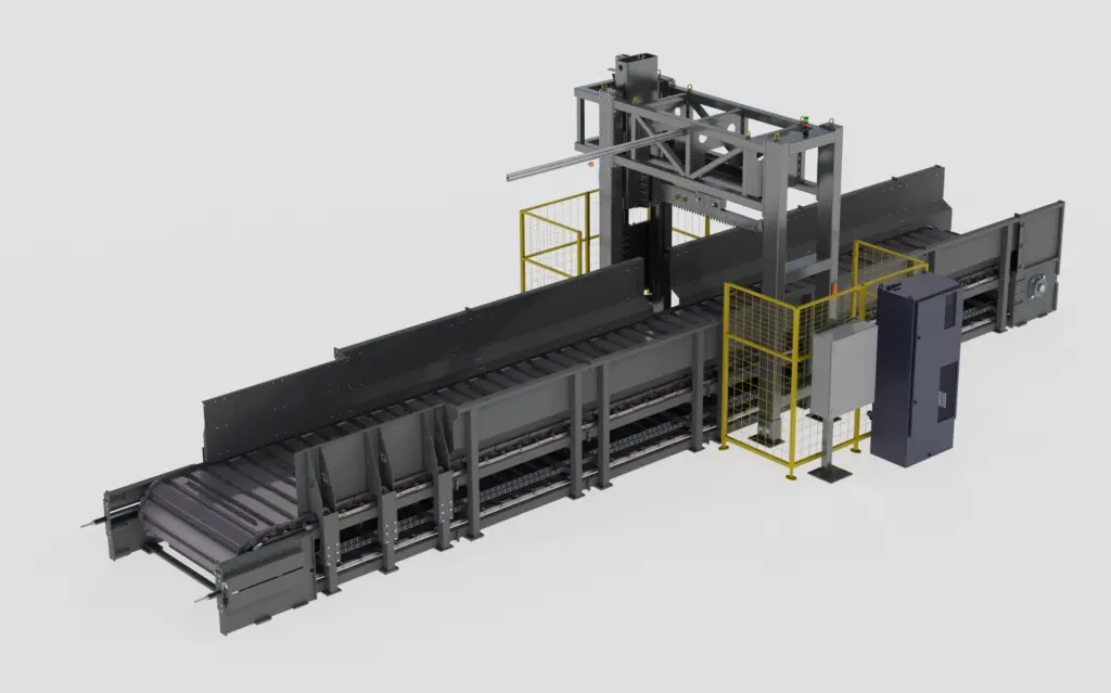 Linear cutter 3D picture showing wire cutter concept