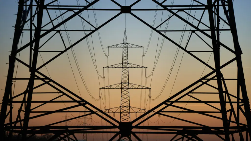 On Image: Power lines